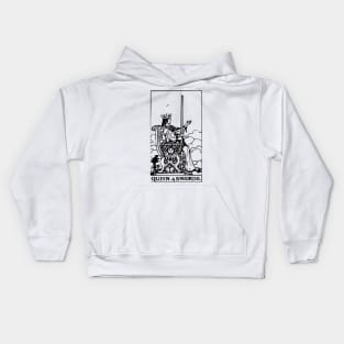 queen of swords Kids Hoodie